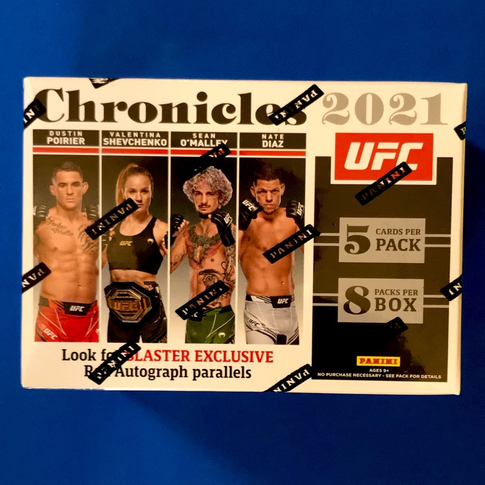 2021 Panini Chronicles UFC Sealed Blaster Box MMA